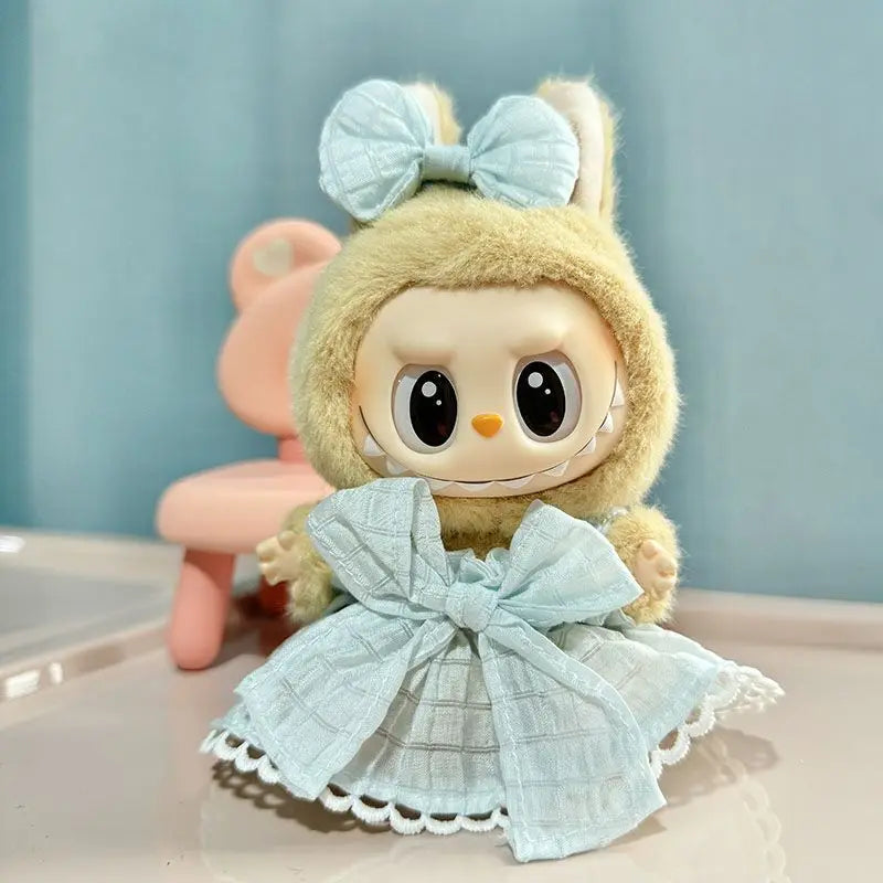 labubu Clothes Second Generation Labubu Clothes Pendant Labubu Sitting Party Series doll Clothes Cute