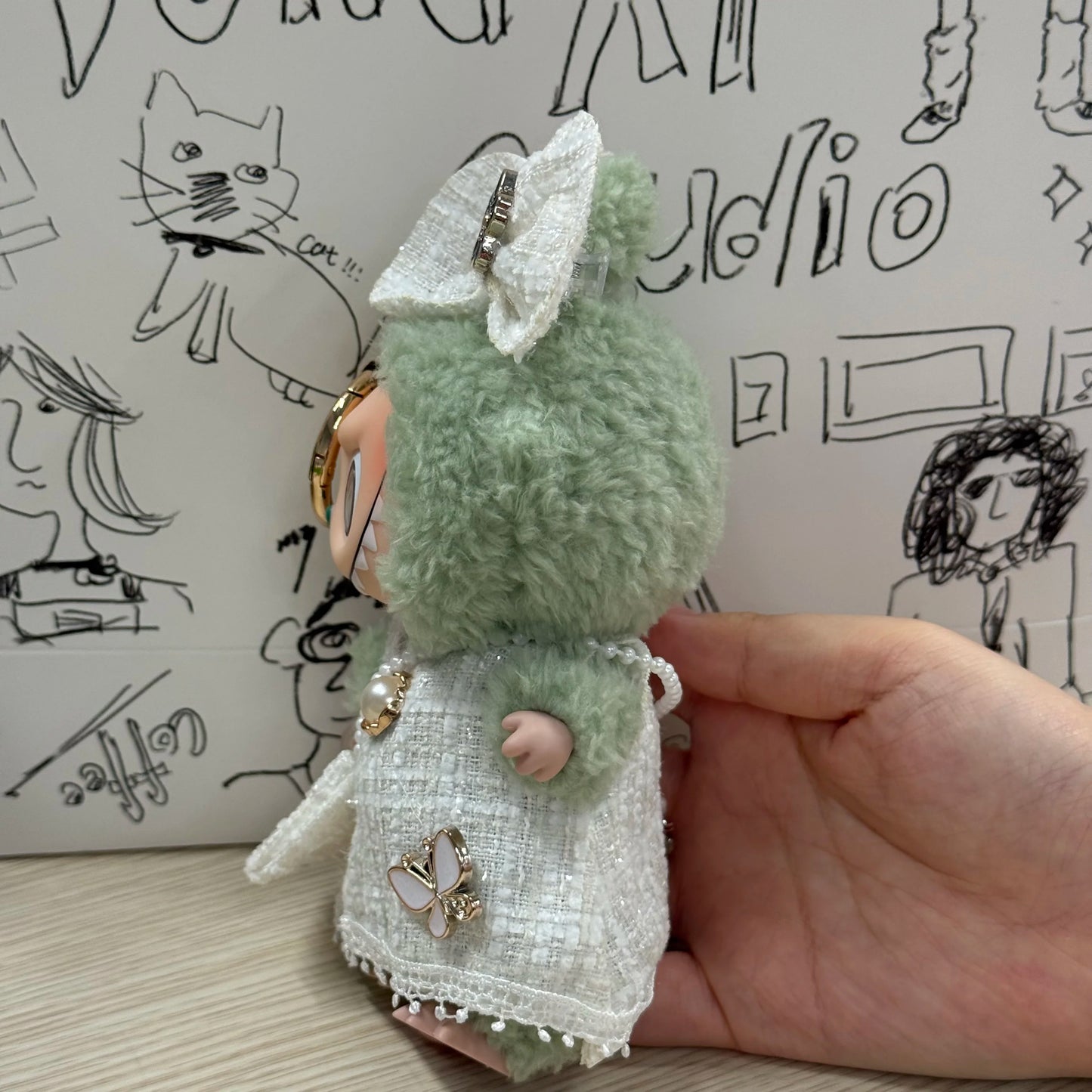 Original Handmade baby clothes labubu clothes Korea Kpop Doll labubu clothes