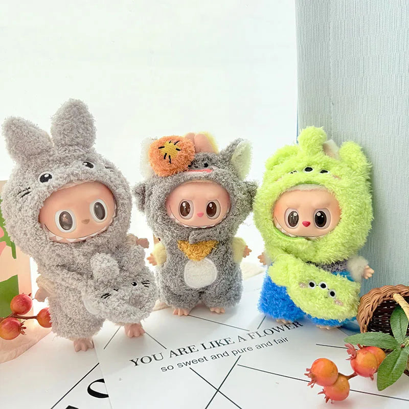 Labubu Doll Clothes Cute Set LABUBU 1st 2nd 3rd Generation Outfit Accessories Decoration Girl Toy Gift