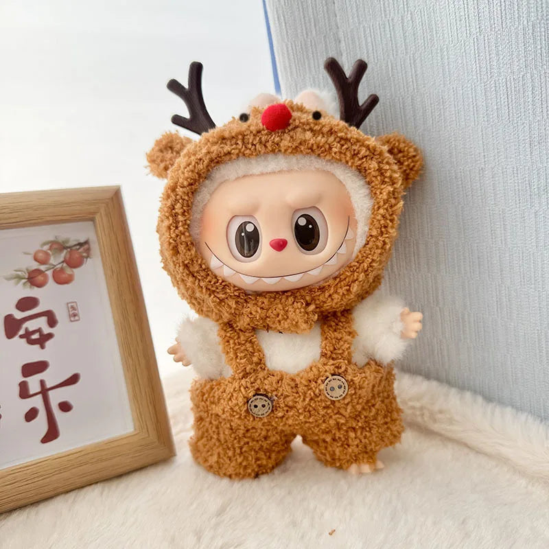 Labubu Doll Clothes Cute Set LABUBU 1st 2nd 3rd Generation Outfit Accessories Decoration Girl Toy Gift
