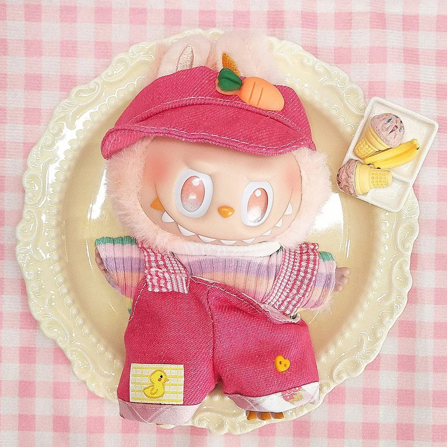 Labubu 3.0 Cartoon Style Cute Clothes Ropa Labubu for V1/V2/V3 Labubu Dolls Decoration