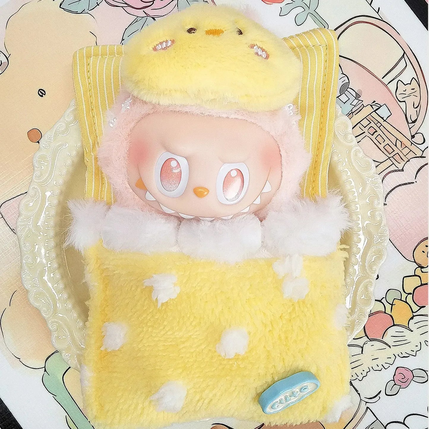 Labubu 3.0 Cartoon Style Cute Clothes Ropa Labubu for V1/V2/V3 Labubu Dolls Decoration