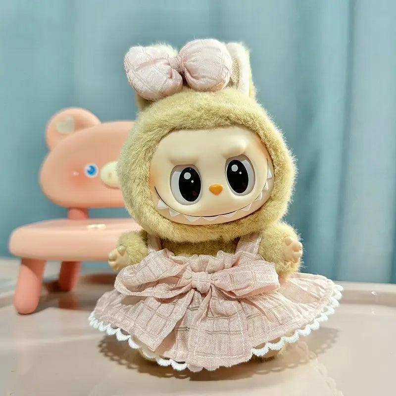 labubu Clothes Second Generation Labubu Clothes Pendant Labubu Sitting Party Series doll Clothes Cute