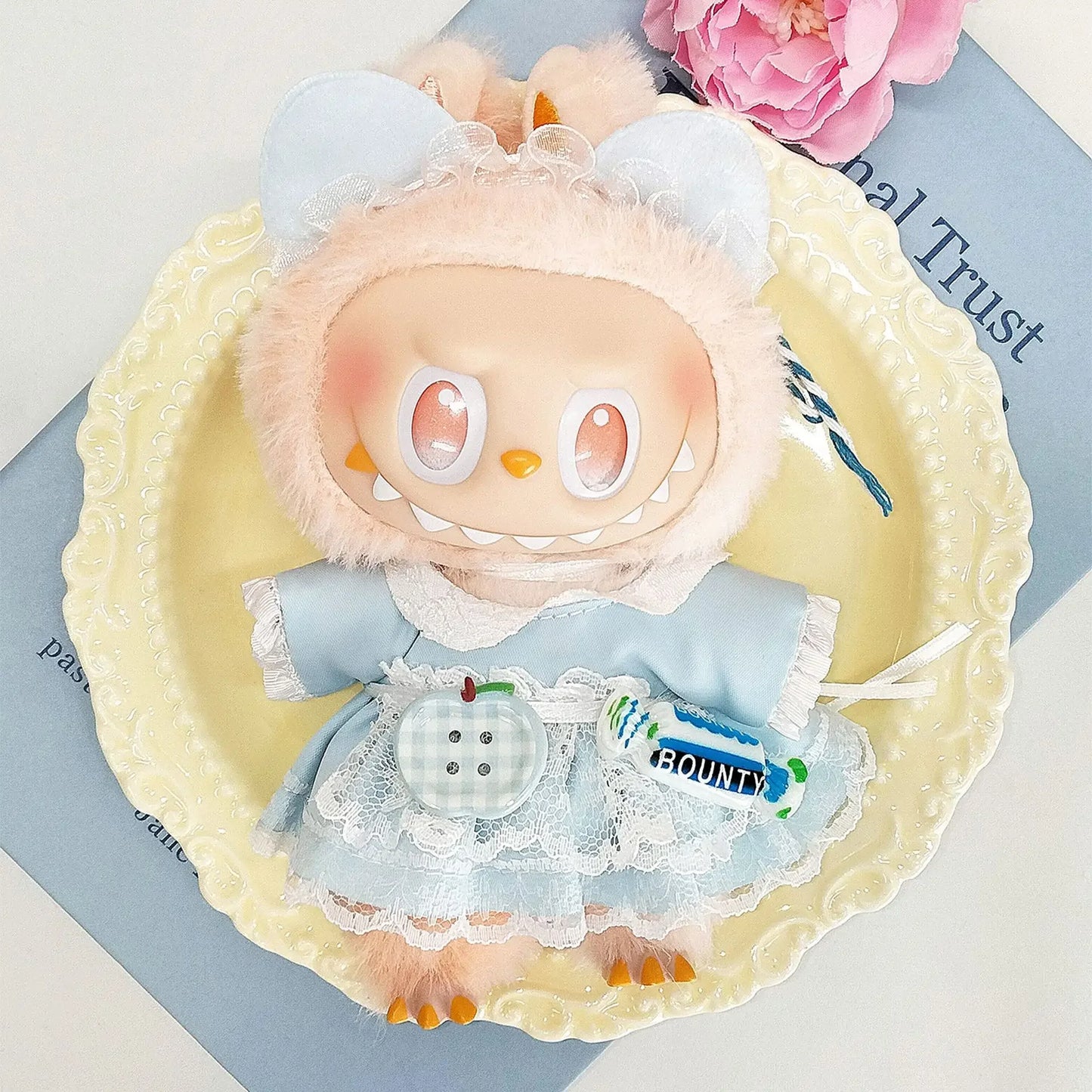 Labubu 3.0 Cartoon Style Cute Clothes Ropa Labubu for V1/V2/V3 Labubu Dolls Decoration