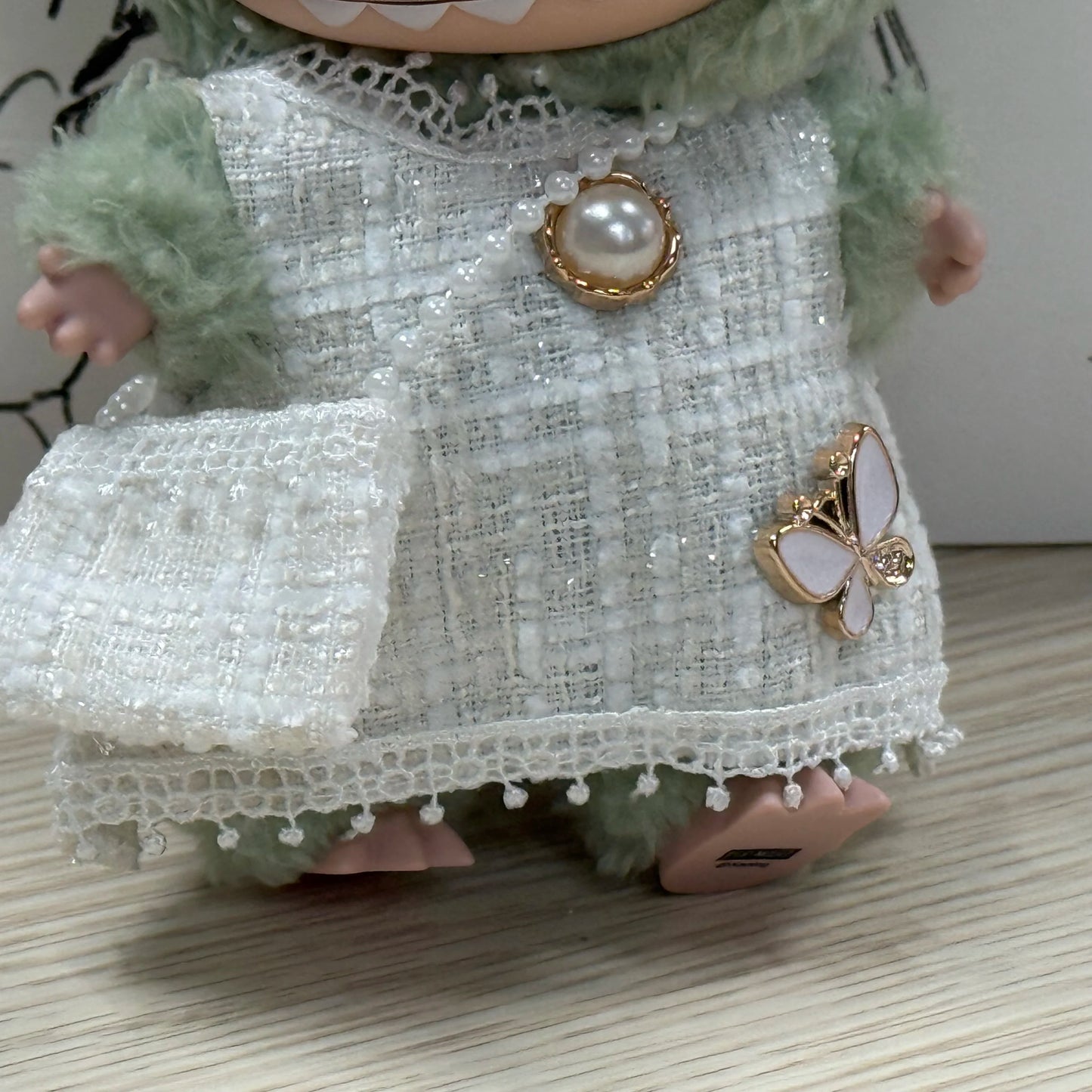 Original Handmade baby clothes labubu clothes Korea Kpop Doll labubu clothes