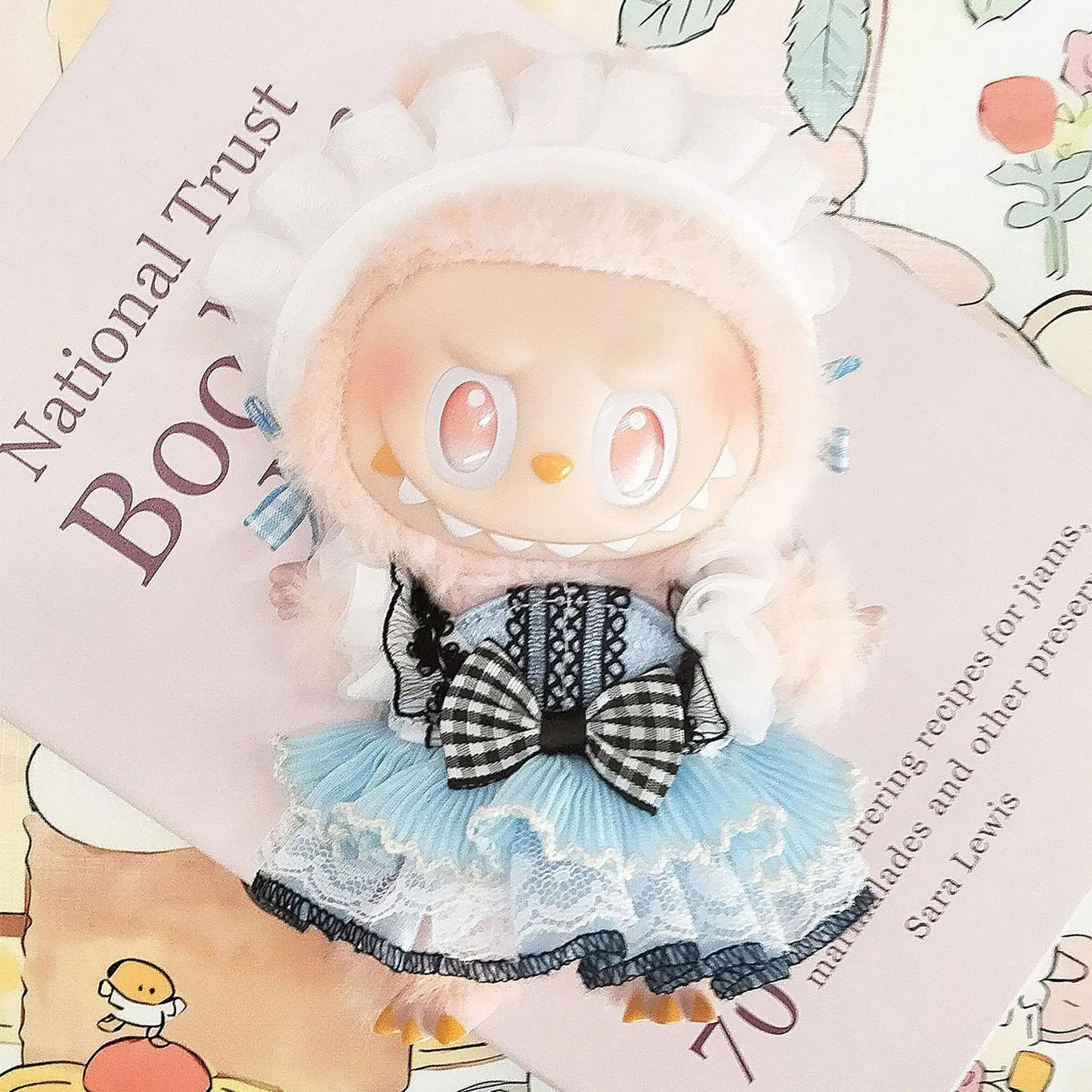 Labubu 3.0 Cartoon Style Cute Clothes Ropa Labubu for V1/V2/V3 Labubu Dolls Decoration