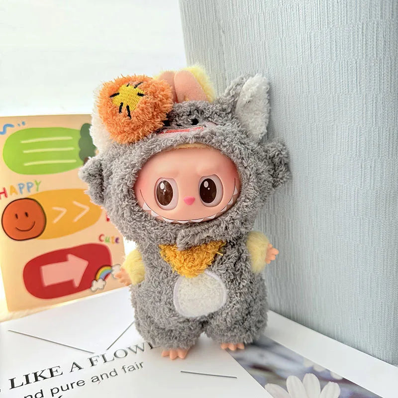 Labubu Doll Clothes Cute Set LABUBU 1st 2nd 3rd Generation Outfit Accessories Decoration Girl Toy Gift