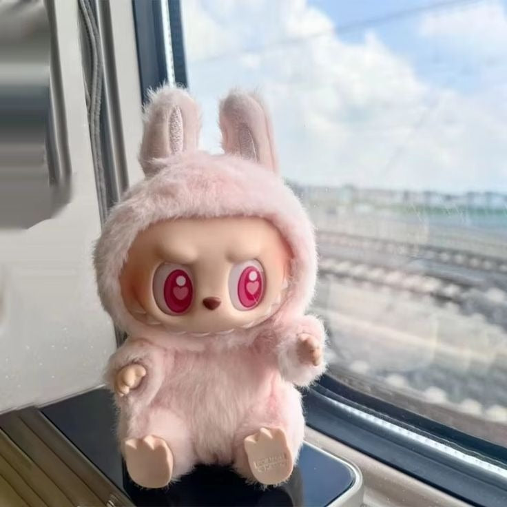 Cute Labubu Doll Clothes 15/17cm Labubu Clothes Sitting Party Number 17/5 Baseball Clothes Children's Diy Doll Accessories Gifts