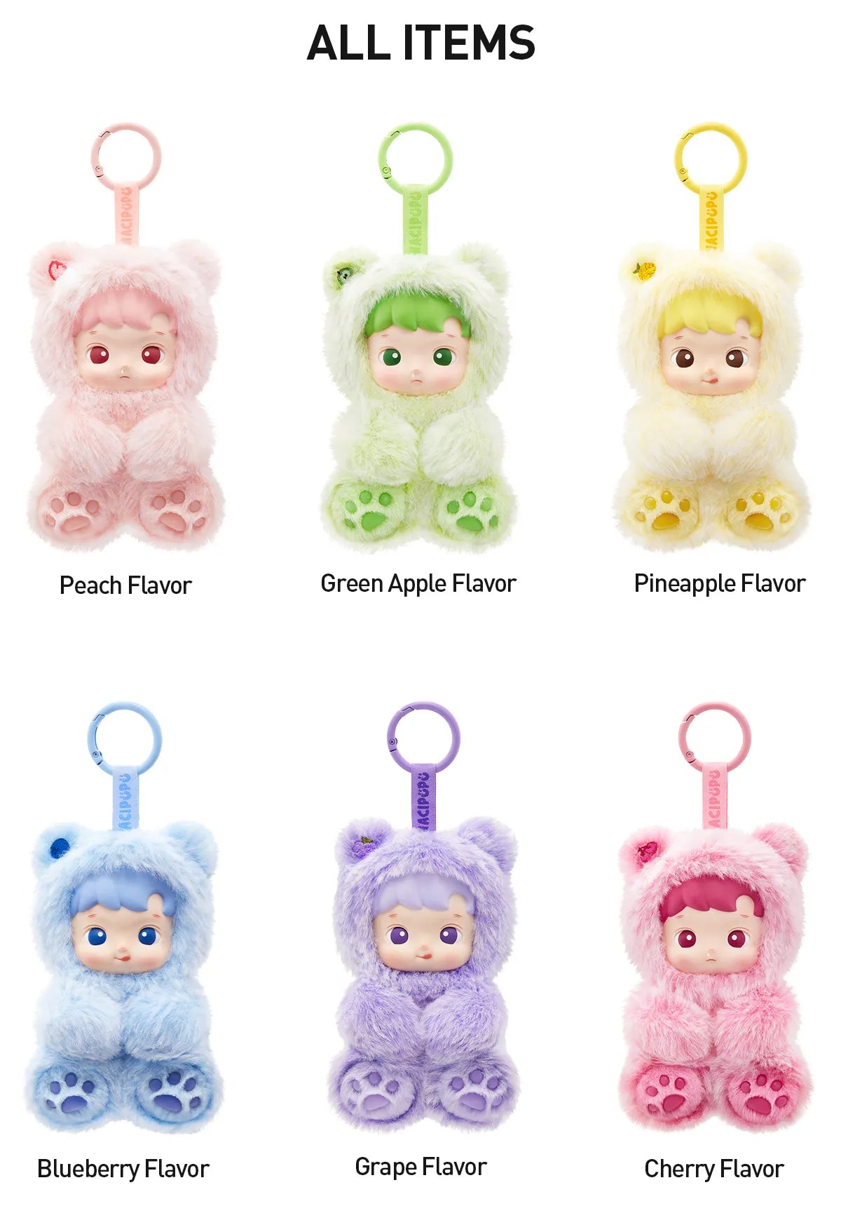 Pop Mart Hacipupu Gummy Bear Series