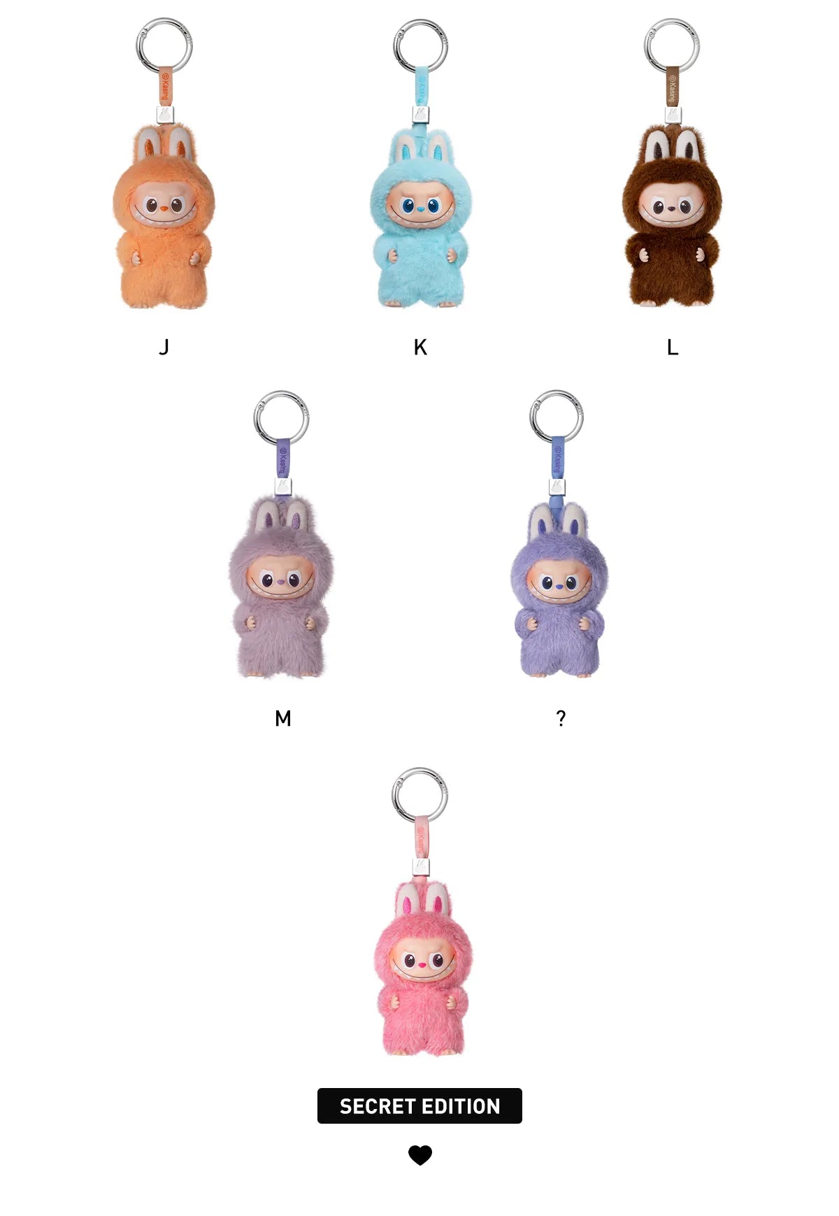 Pop Mart Labubu The Monsters Pin For Love Series
