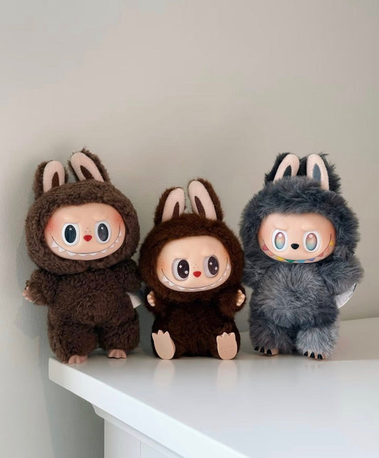 Pop Mart Labubu123 - Chestnut Cocoa & DUODUO & ID Secret
