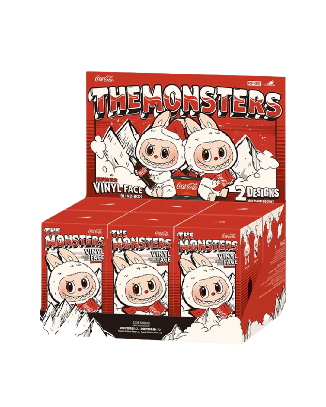Pop Mart Labubu The Monsters Coca Cola Series Vinyl Face