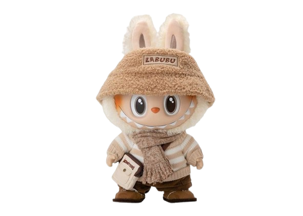 Pop Mart Labubu Dress Be Latte Vinyl Plush Doll