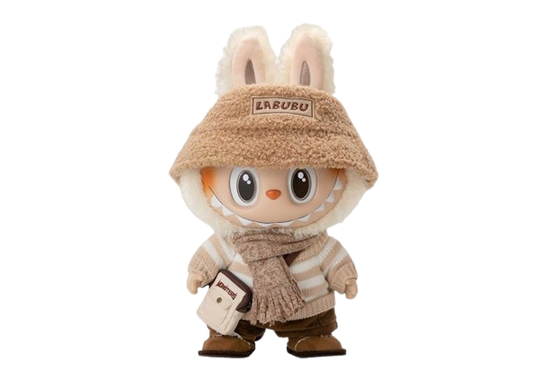 Pop Mart Labubu Dress Be Latte Vinyl Plush Doll