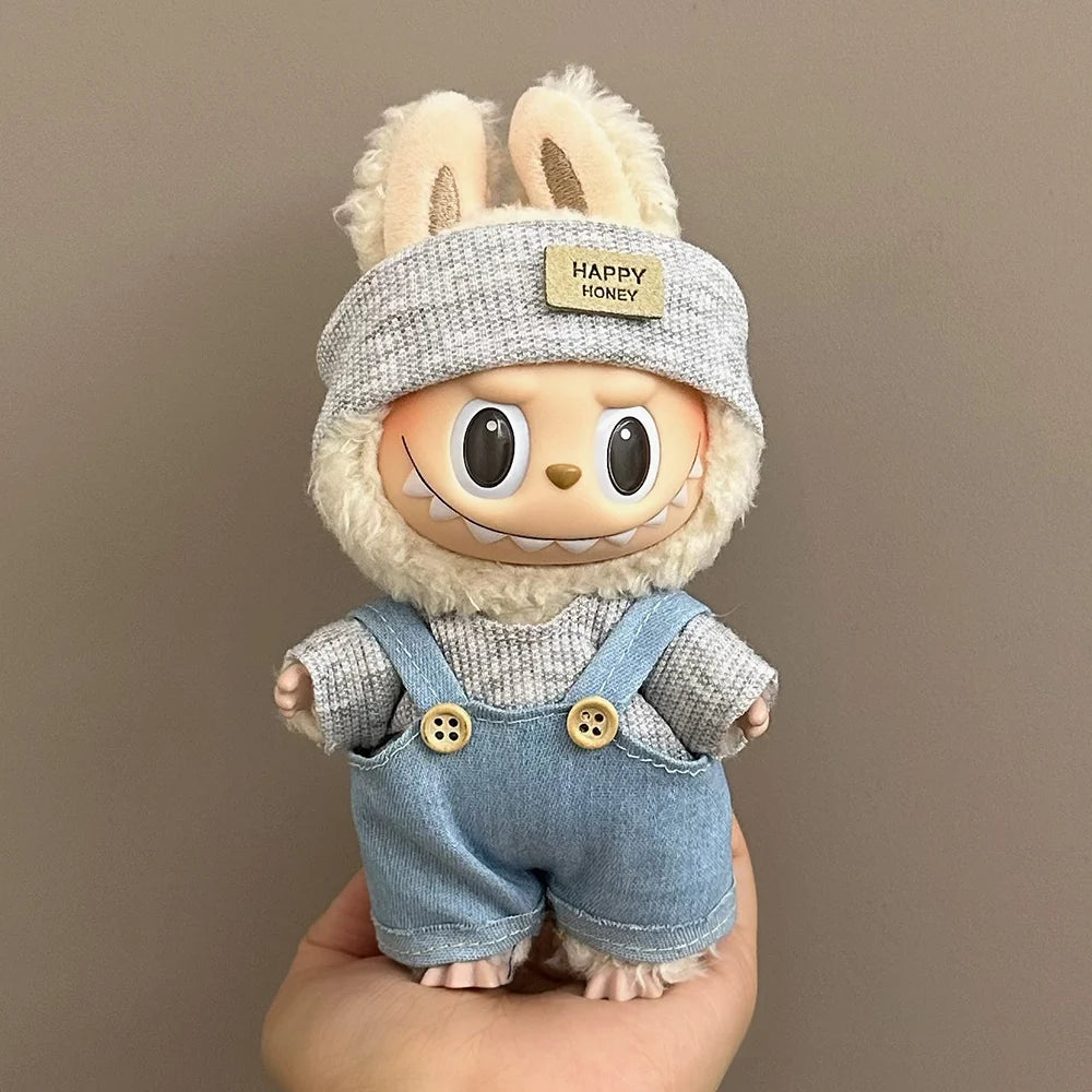 Cute Doll Clothes for Labubu Clothing Gift New Workwear Series Clothing Accessories
