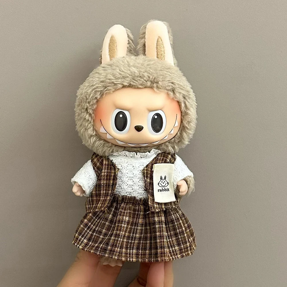 Cute Doll Clothes for Labubu Clothing Gift New Workwear Series Clothing Accessories