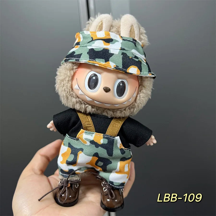 Labubu Accessories Clothes Dress up Designer Suitable for V1 V2 V3 Labubu Pendants Cute Personality Fashion Birthday Gift